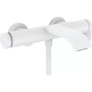 Imagine Baterie Hansgrohe Vivenis cada-dus perete alb
