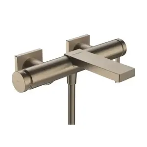 Imagine Baterie Hansgrohe Tecturis E cada-dus perete