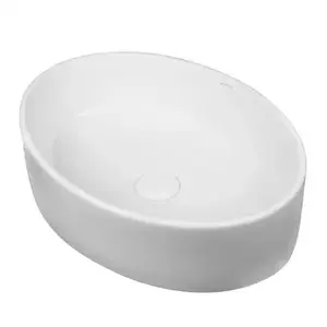 Imagine Lavoar pe blat Fluminia, Hera, oval, 50 x 35.5 cm, alb