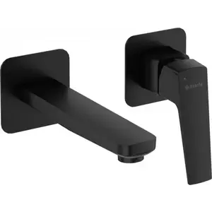 Imagine Baterie lavoar cu montaj ingropat Deante Blur, negru