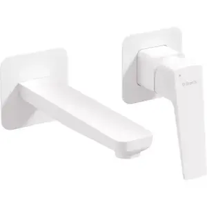 Imagine Baterie lavoar cu montaj ingropat Deante Blur, alb
