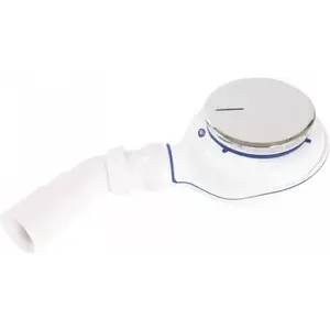 Imagine Sifon slim cadita de dus Deante Easy Clean, 90 mm, crom