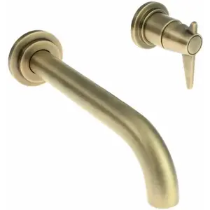 Imagine Baterie lavoar cu montaj ingropat Deante Temisto 20cm, alama