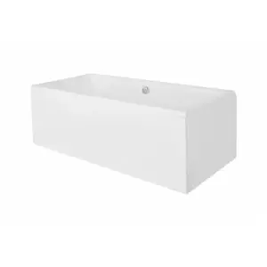 Imagine Masca pentru cada Besco Quadro panou frontal si lateral 165X75X52 cm acrilic