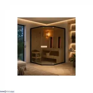 Imagine Sauna mixta GLACIER XL150x150x200 cm