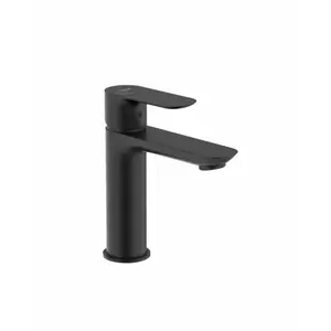 Imagine Baterie monocomanda lavoar Roca Cala S, cu cold start, negru mat