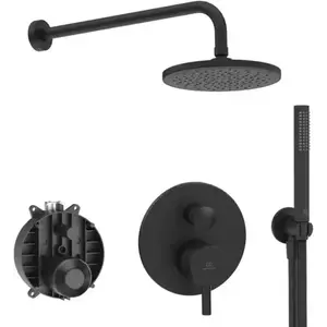 Imagine Sistem Dus Ideal Standard Ceraline 2 negru mat BD192XG
