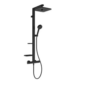 Imagine Sistem de dus Ideal Standard Ceratherm ALU cu termostat negru mat BE210XG