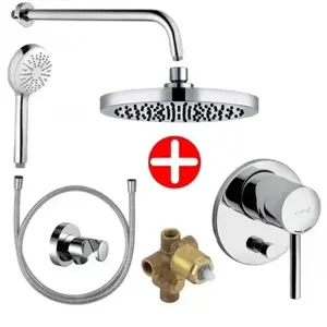 Imagine Set promo Sistem dus incastrat fara termostat Kludi Bozz, 7 in 1