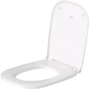 Imagine Capac WC Duravit D-CODE Soft Alb