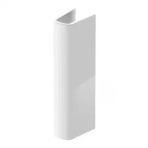 Imagine Piedestal lavoar Duravit D-CODE, alb