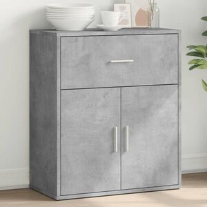 Imagine vidaXL Dulap, gri beton, 60x31x70 cm, lemn prelucrat