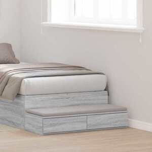 Imagine vidaXL Sertare pentru pat Gri Sonoma 90 x 36, 5 x 16, 5 cm