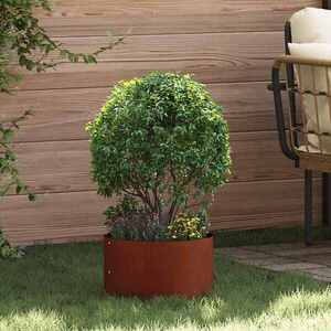 Imagine vidaXL Inele pentru vaze 5 buc. Ruginit 30 x 30 x 20 cm