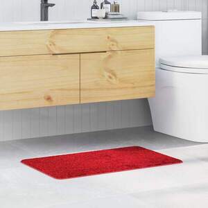 Imagine vidaXL Covoare de baie anti-derapante Roșu 50 x 80 cm PP