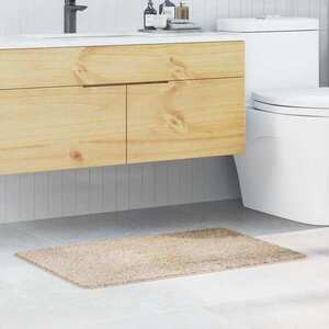 Imagine vidaXL Covoare de baie anti-derapante Crem 60 x 90 cm PP