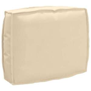 Imagine vidaXL Pernă Bej 50 x 40 x 12 cm Material Oxford