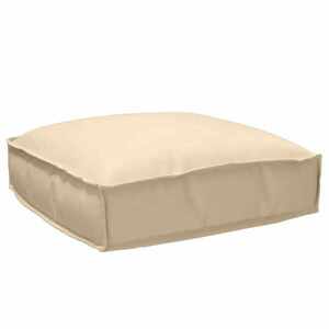 Imagine vidaXL Pernă Material Oxford Bej 50 x 50 x 12 cm