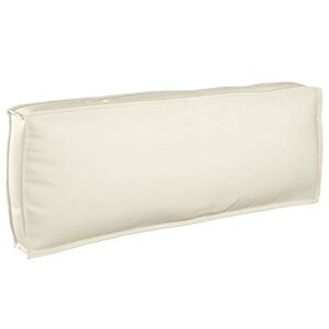 Imagine vidaXL Pernă Material Oxford Crem 120 x 40 x 12 cm