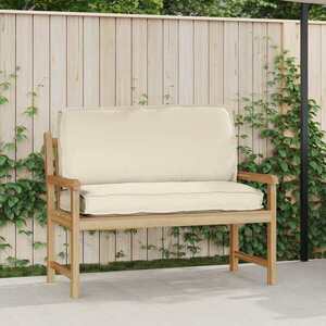 Imagine vidaXL Pernă Material Oxford Crem 120 x 50 x 12 cm