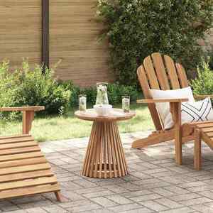 Imagine vidaXL Masă laterală Maro 50 x 50 x 49, 5 cm Lemn solid de tec