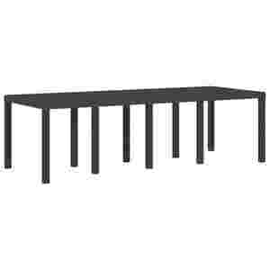 Imagine vidaXL Masă de Grădină Antracit 250 x 100 x 73 cm poliratan