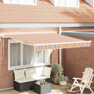 Imagine vidaXL Copertină retractabilă Multicolour 350 x 250 cm