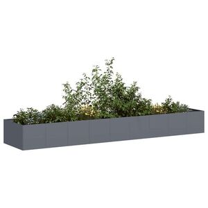 Imagine vidaXL Jardinieră Antracit 360x80x40 cm Oțel