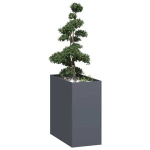 Imagine vidaXL Jardinieră Antracit 40x80x80 cm Oțel