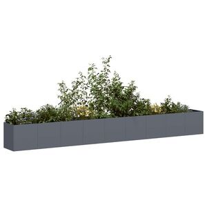Imagine vidaXL Jardinieră Antracit 360x40x40 cm Oțel laminat la rece