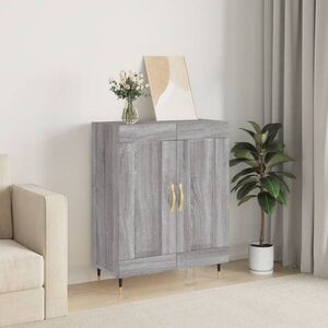 Imagine vidaXL Servantă, gri sonoma, 69, 5x34x90 cm, lemn compozit