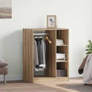 Imagine vidaXL Dulap Stejar Artizanal 77 x 48 x 102 cm Lemn prelucrat