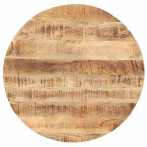 Imagine vidaXL Blat de masă, 60 cm, lemn masiv mango, rotund, 25-27 mm
