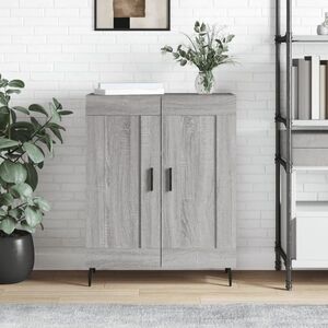 Imagine vidaXL Servantă, gri sonoma, 69, 5x34x90 cm, lemn compozit