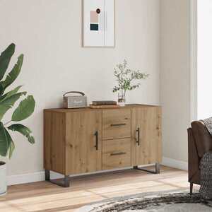 Imagine vidaXL Dulap, stejar artizanal, 100x36x60 cm, lemn prelucrat