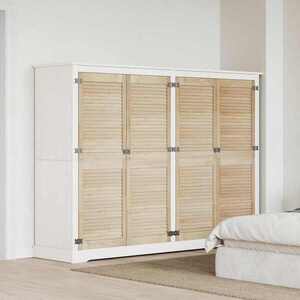 Imagine vidaXL Ușă de Dulap cu ușă 4 buc. natural 140, 5 x 49, 5 cm