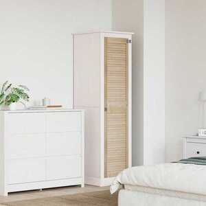 Imagine vidaXL Ușă de Dulap cu ușă natural 170 x 39, 5 cm Lemn masiv de pin