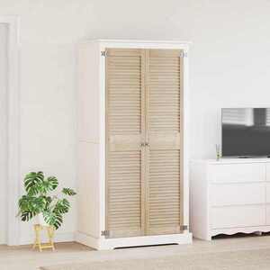 Imagine vidaXL Ușă de Dulap cu ușă 2 buc. natural 170 x 39, 5 cm