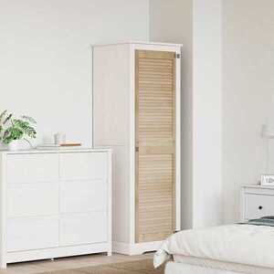 Imagine vidaXL Ușă de Dulap cu ușă natural 170 x 49, 5 cm Lemn masiv de pin