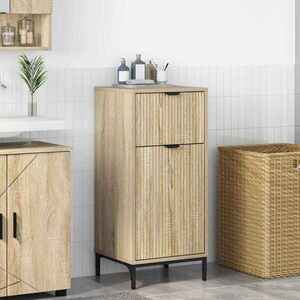 Imagine vidaXL Dulap de Baie Stejar Sonoma 39, 5 x 36 x 88 cm