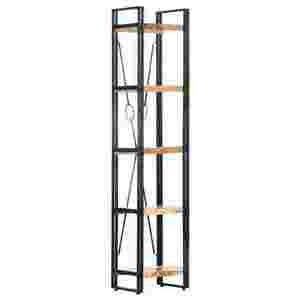 Imagine vidaXL Bibliotecă cu 5 rafturi, 40x30x180 cm, lemn masiv mango
