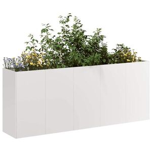 Imagine vidaXL Jardinieră 200x40x80 cm oțel inoxidabil