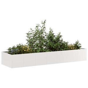 Imagine vidaXL Jardinieră 280x80x40 cm oțel inoxidabil