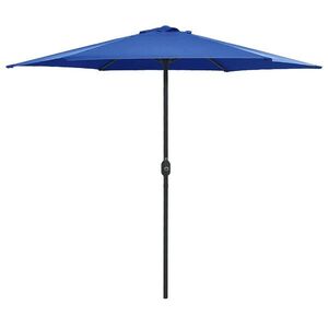 Imagine vidaXL Umbrelă soare de grădină stâlp aluminiu albastru azur 270x246cm