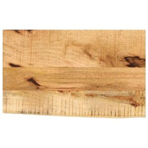 Imagine vidaXL Blat de masă margine naturală, 60x40x3, 8 cm, lemn masiv mango