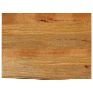 Imagine vidaXL Blat de masă contur organic 90x60x3, 8 cm lemn masiv de mango