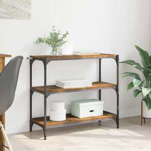 Imagine vidaXL Dulap pentru cărți Lemn Vechi 80 x 33 x 70, 5 cm