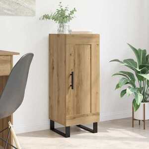 Imagine vidaXL Bufet Stejar Artizanal 34, 5 x 34 x 90 cm