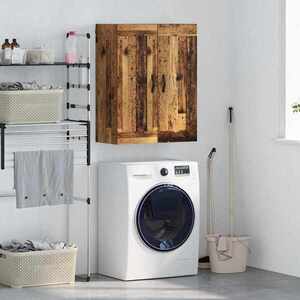 Imagine vidaXL Dulap montat pe perete Lemn Vechi 69, 5 x 34 x 90 cm