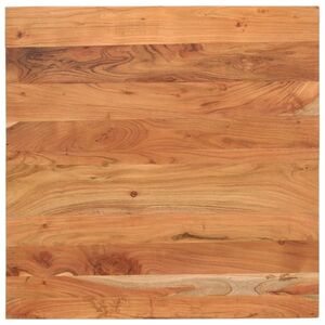 Imagine vidaXL Blat de masă pătrată, 90x90x3, 8 cm, lemn masiv de acacia
